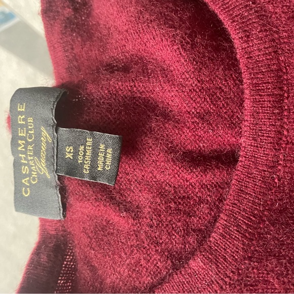 Charter Club 100% Cashmere Women's Long-Sleeve Crewneck Sweater - Picture 7 of 7